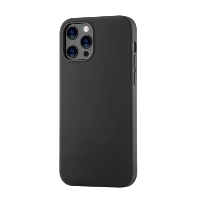 Чехол (клип-кейс) uBear для Apple iPhone 12 Pro Max Touch Case черный (CS63BL67TH-I20)